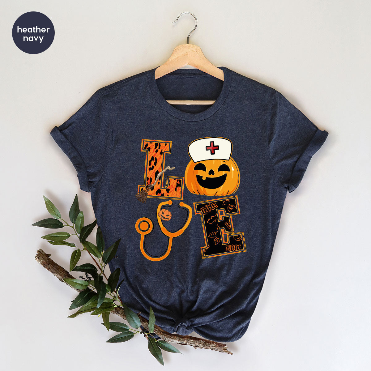 Halloween 2023 Shirt, Nurse TShirt, Pumpkin T Spooky Kids product image 9