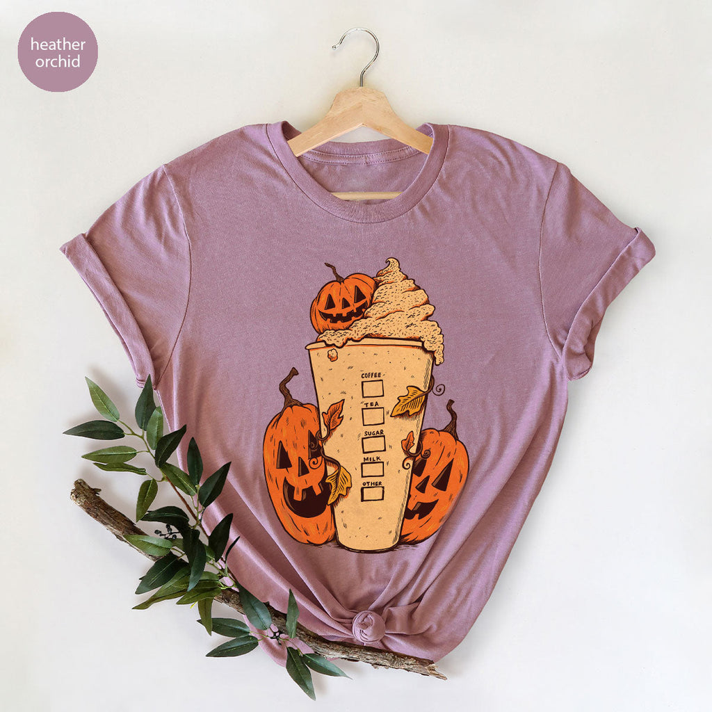 Halloween Pumpkin Juice Shirt, Funny T-Shirt, Family Tee product image 18