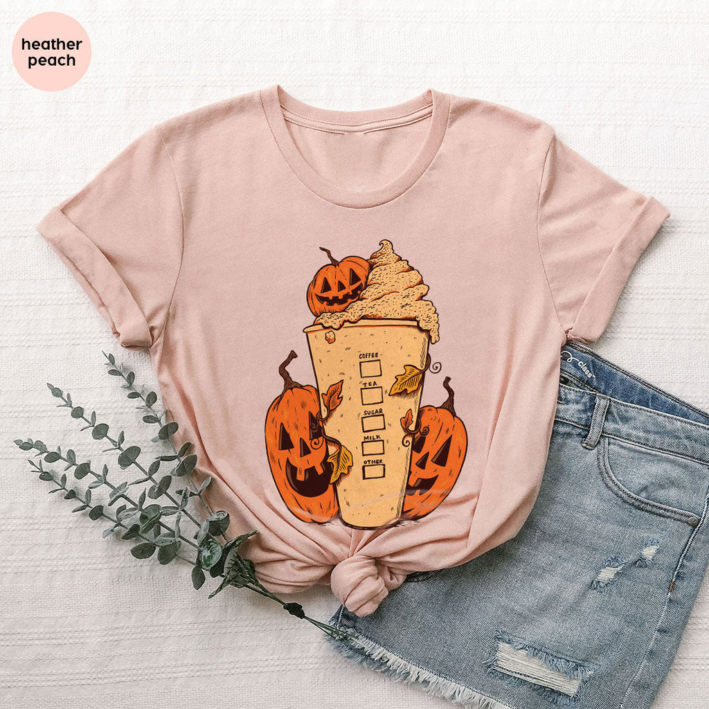 Halloween Pumpkin Juice Shirt, Funny T-Shirt, Family Tee product image 19