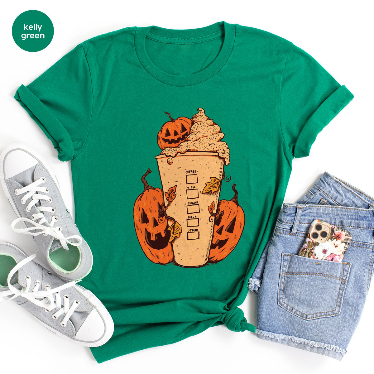 Halloween Pumpkin Juice Shirt, Funny T-Shirt, Family Tee product image 22
