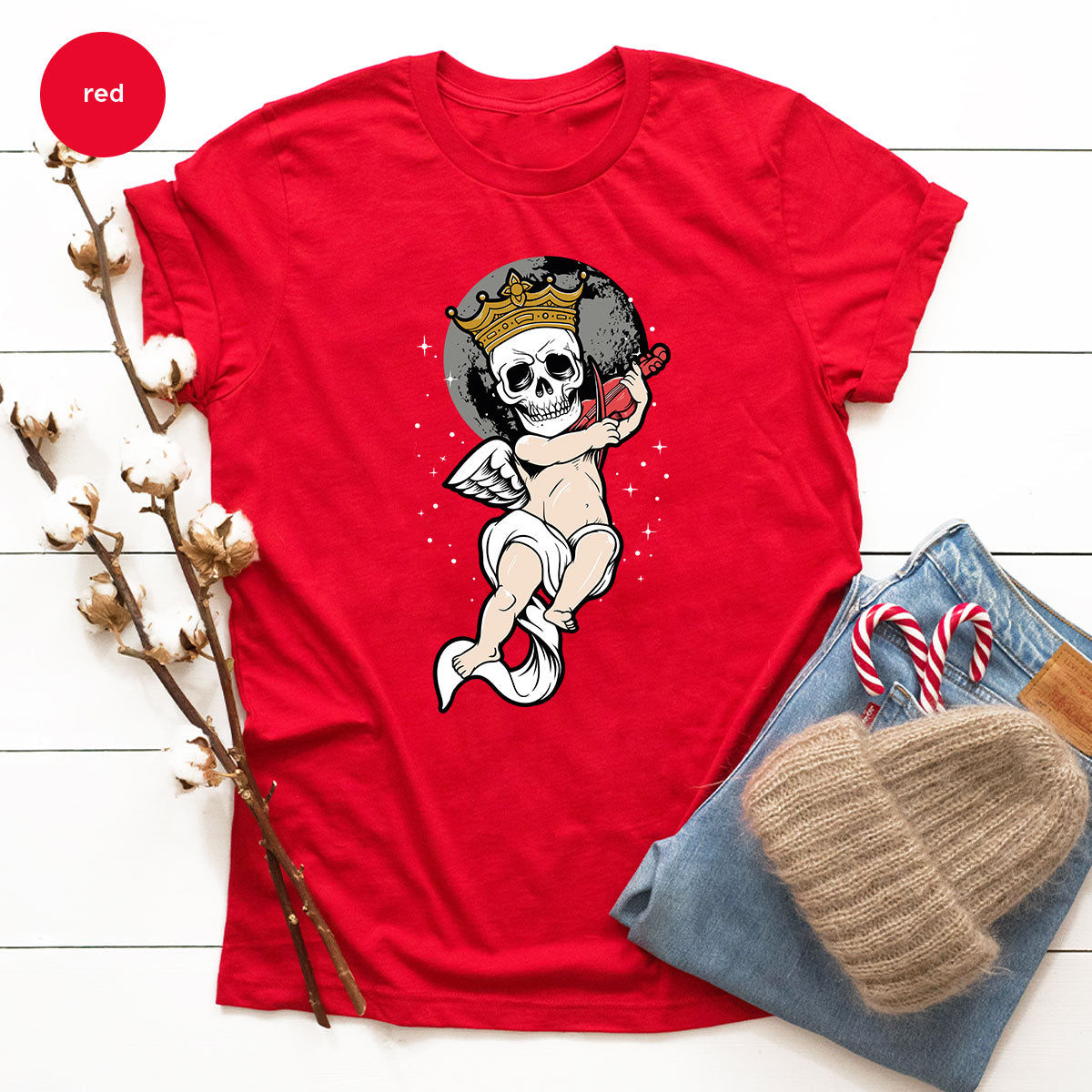 Funny Skeleton Halloween T-Shirt, Baby Tee, Best Gift product image 20