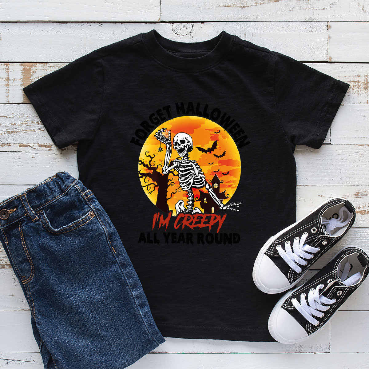 Halloween Creepy T-Shirt, Design, Tee product image 20