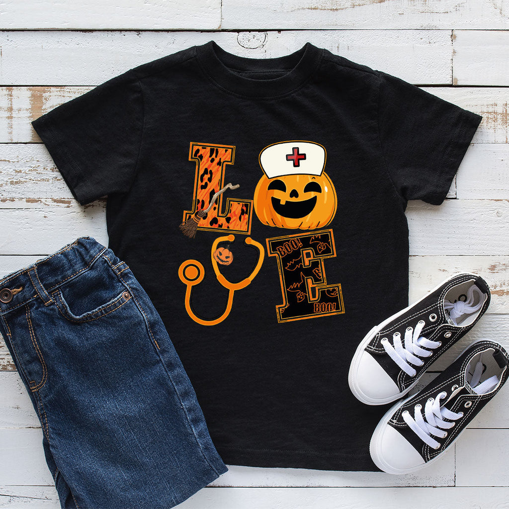Halloween 2023 Shirt, Nurse TShirt, Pumpkin T Spooky Kids product image 17