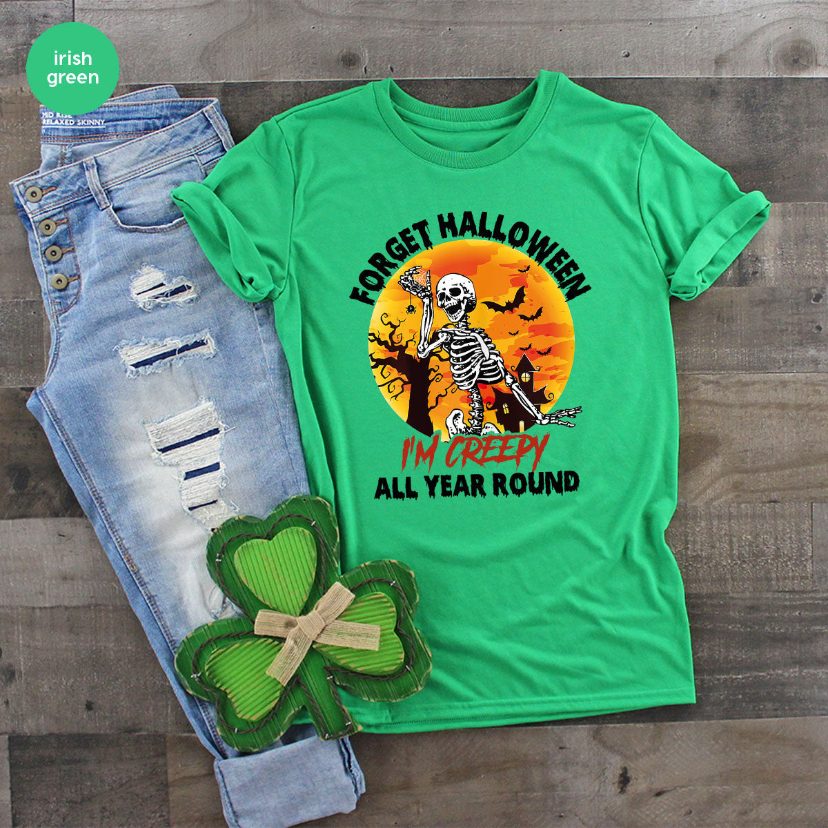 Halloween Creepy T-Shirt, Design, Tee product image 17