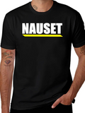 Nauset Graphic Tee - Classic Black Cotton T-Shirt product image 1