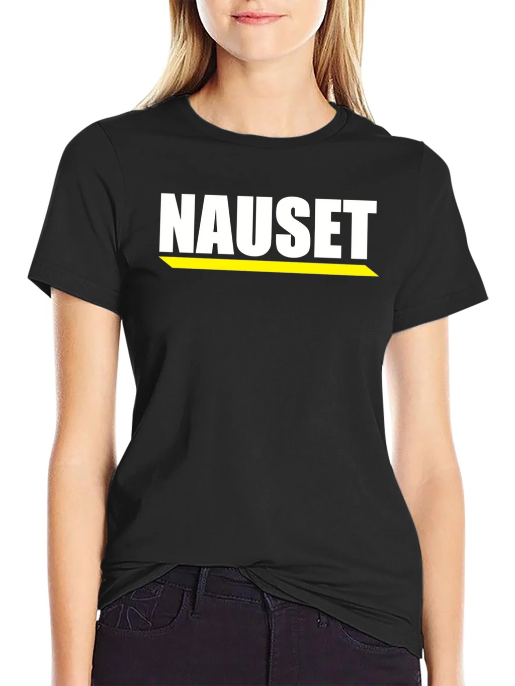 Nauset Graphic Tee - Classic Black Cotton T-Shirt product image 2