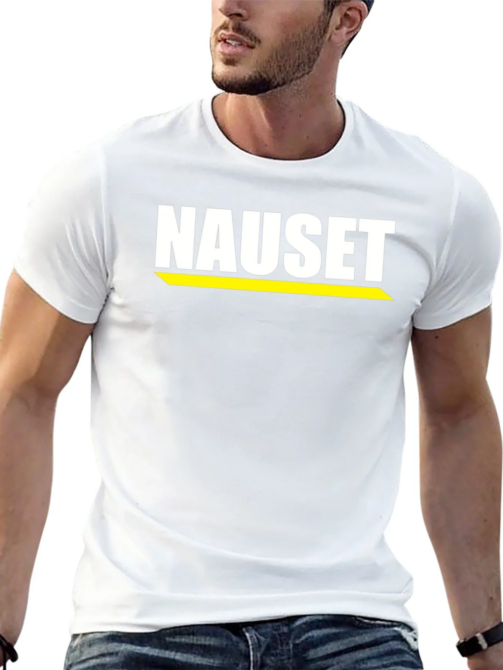 Nauset Graphic Tee - Classic Black Cotton T-Shirt product image 10