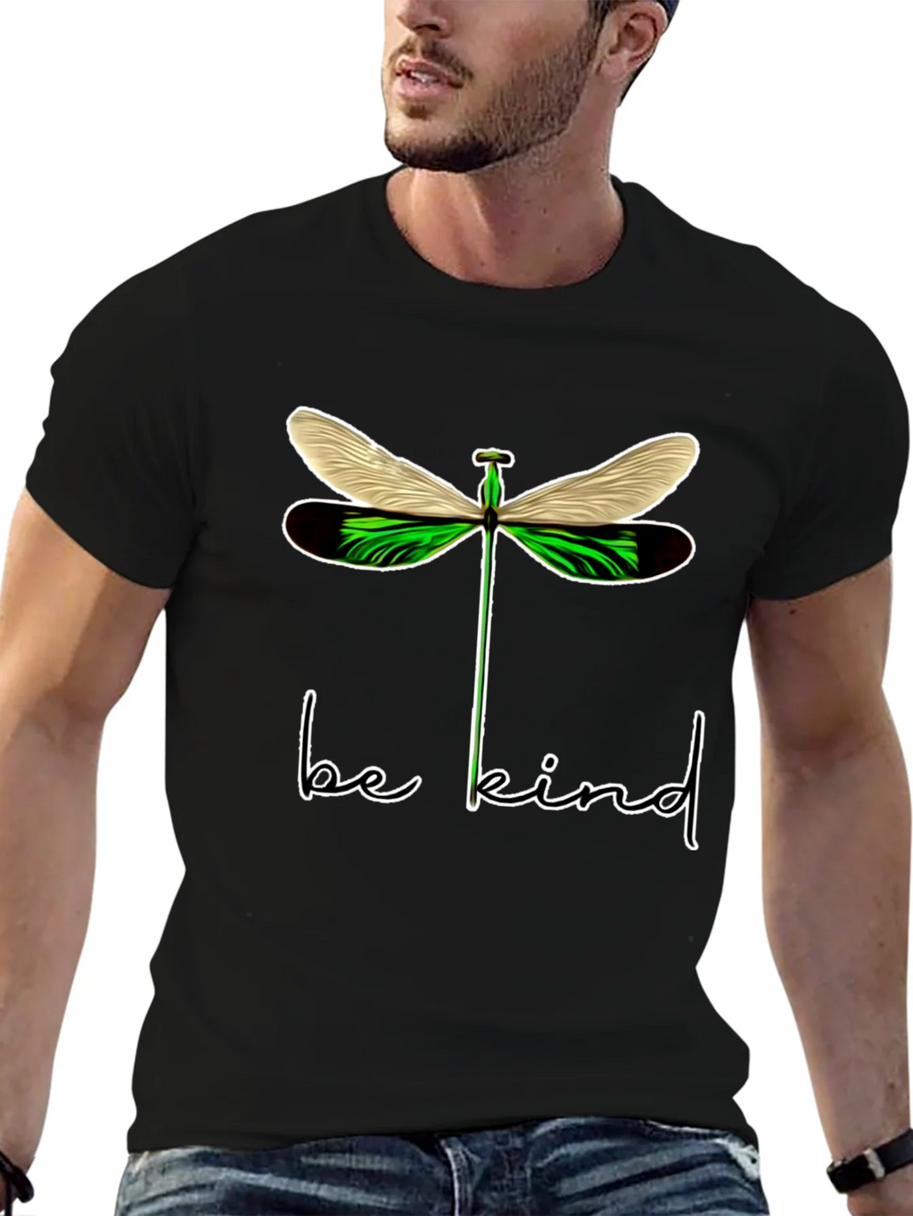Be Kind Dragonfly Graphic T-Shirt - Stylish Comfort product image 6