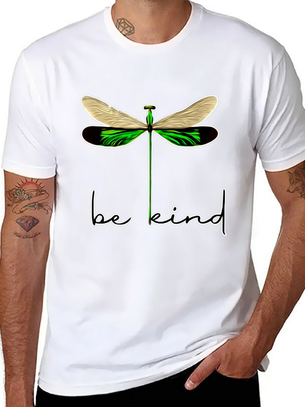 Be Kind Dragonfly Graphic T-Shirt - Stylish Comfort product image 7