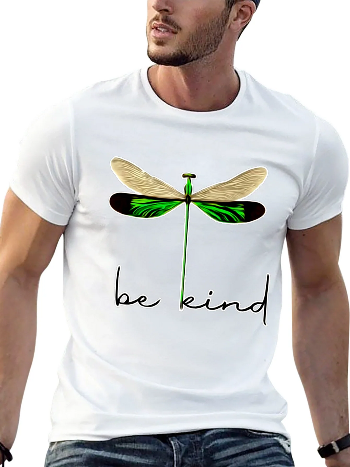 Be Kind Dragonfly Graphic T-Shirt - Stylish Comfort product image 12