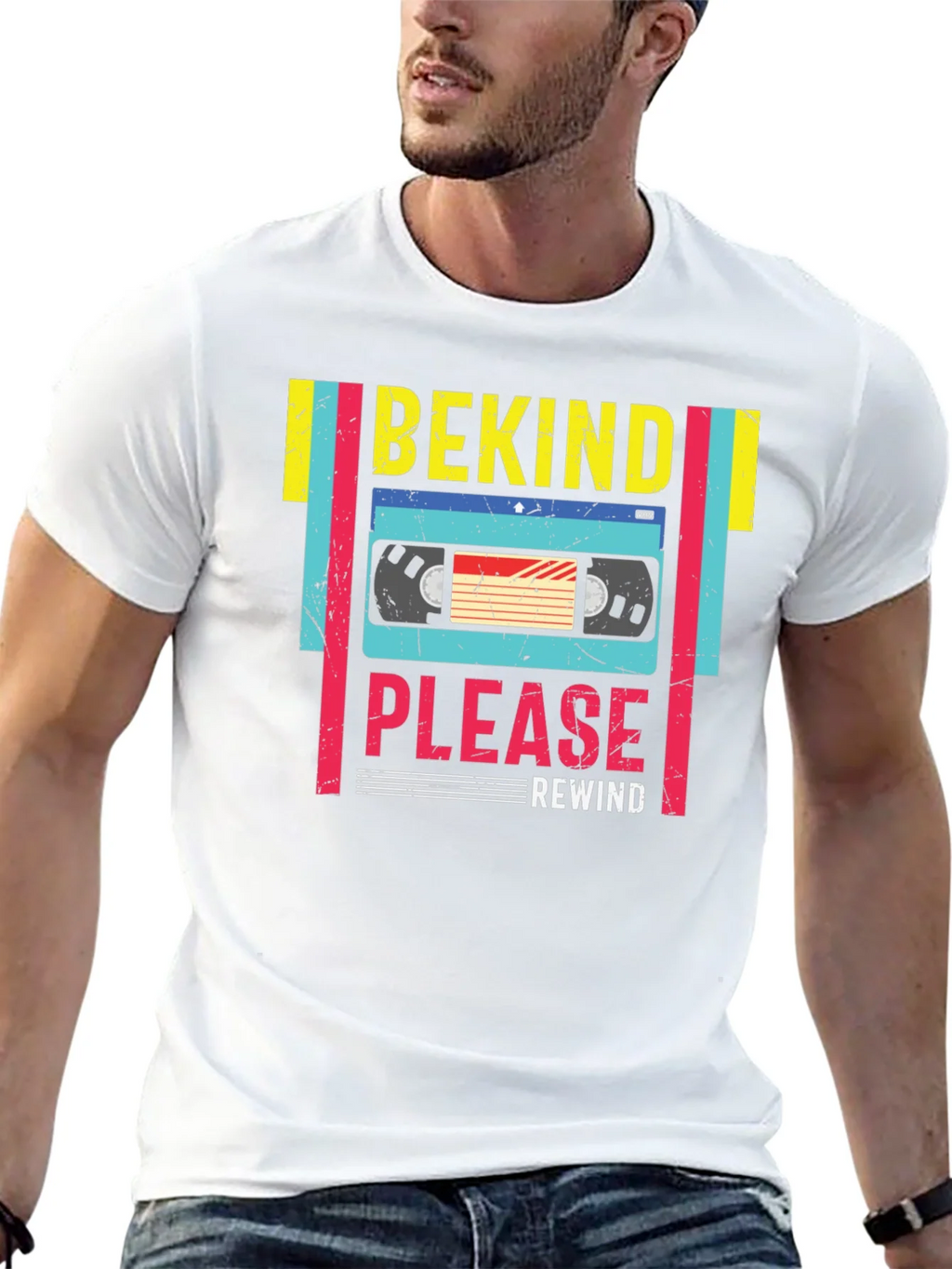 Be Kind Please Rewind Graphic Tee product image 2