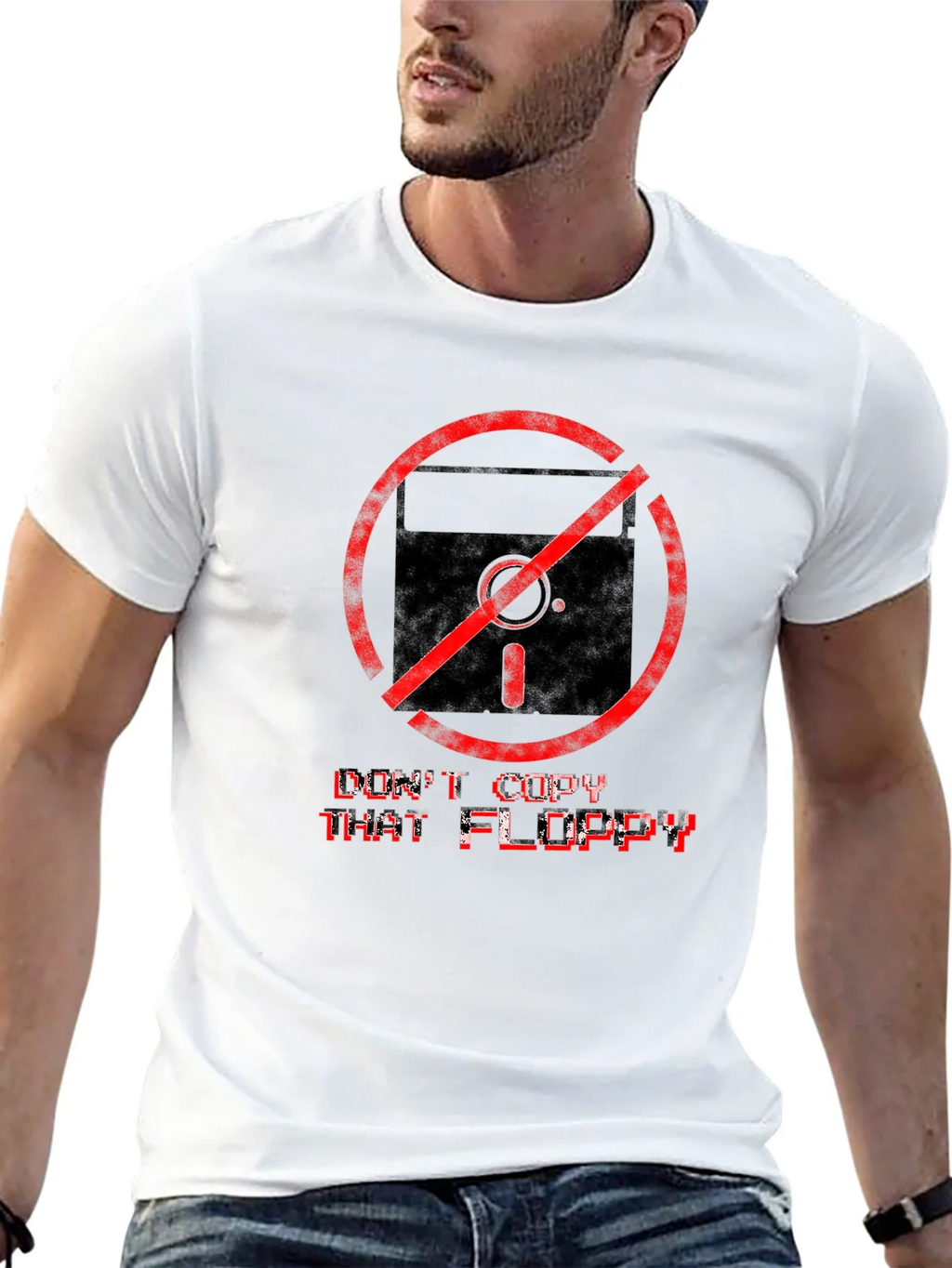 Dont Copy That Floppy T-Shirt product image 2