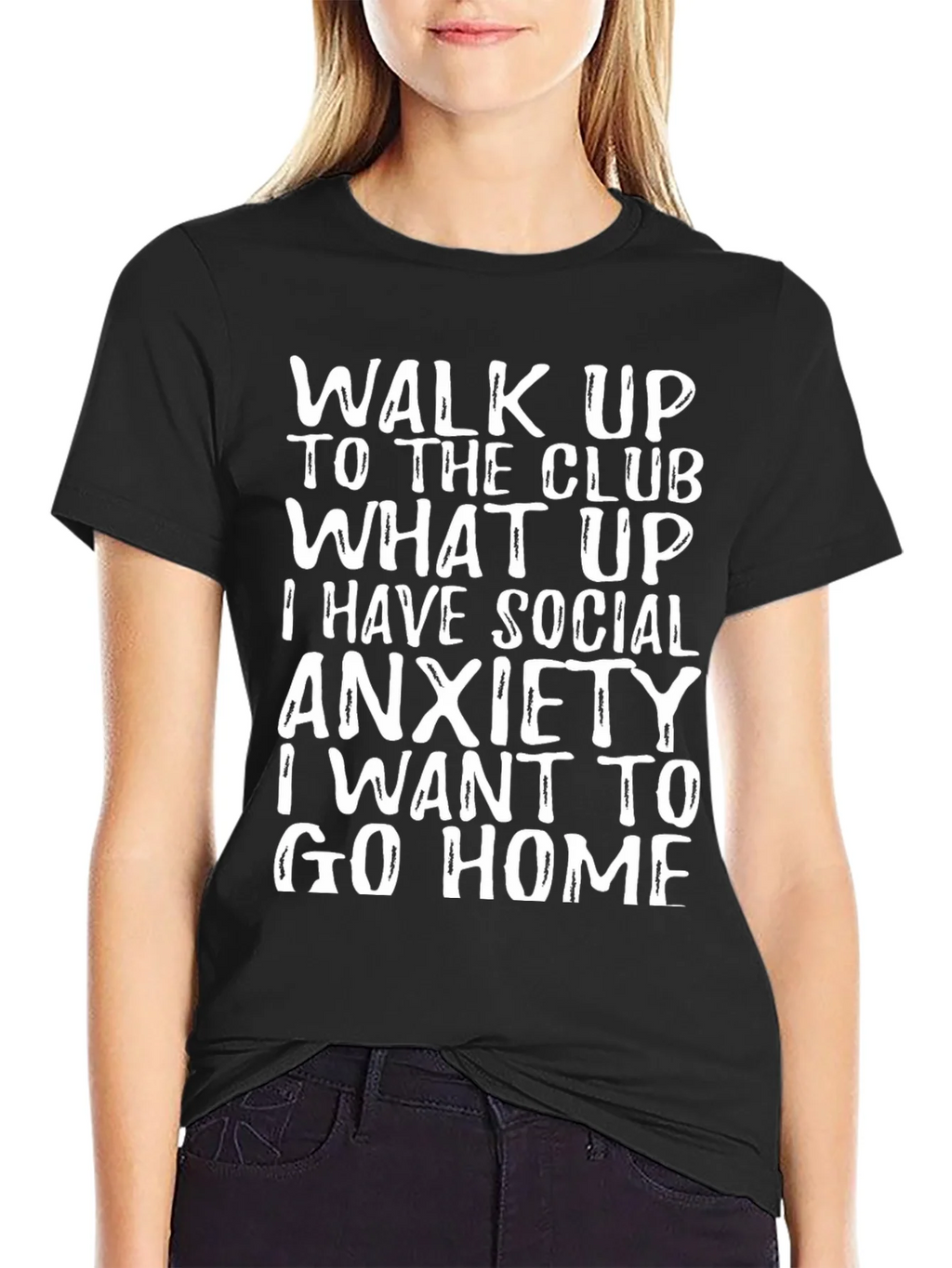 Social Anxiety T-Shirt - Funny Slogan Tee product image 2