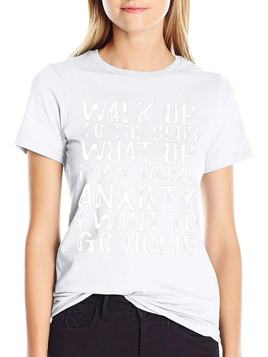 Social Anxiety T-Shirt - Funny Slogan Tee product image 8