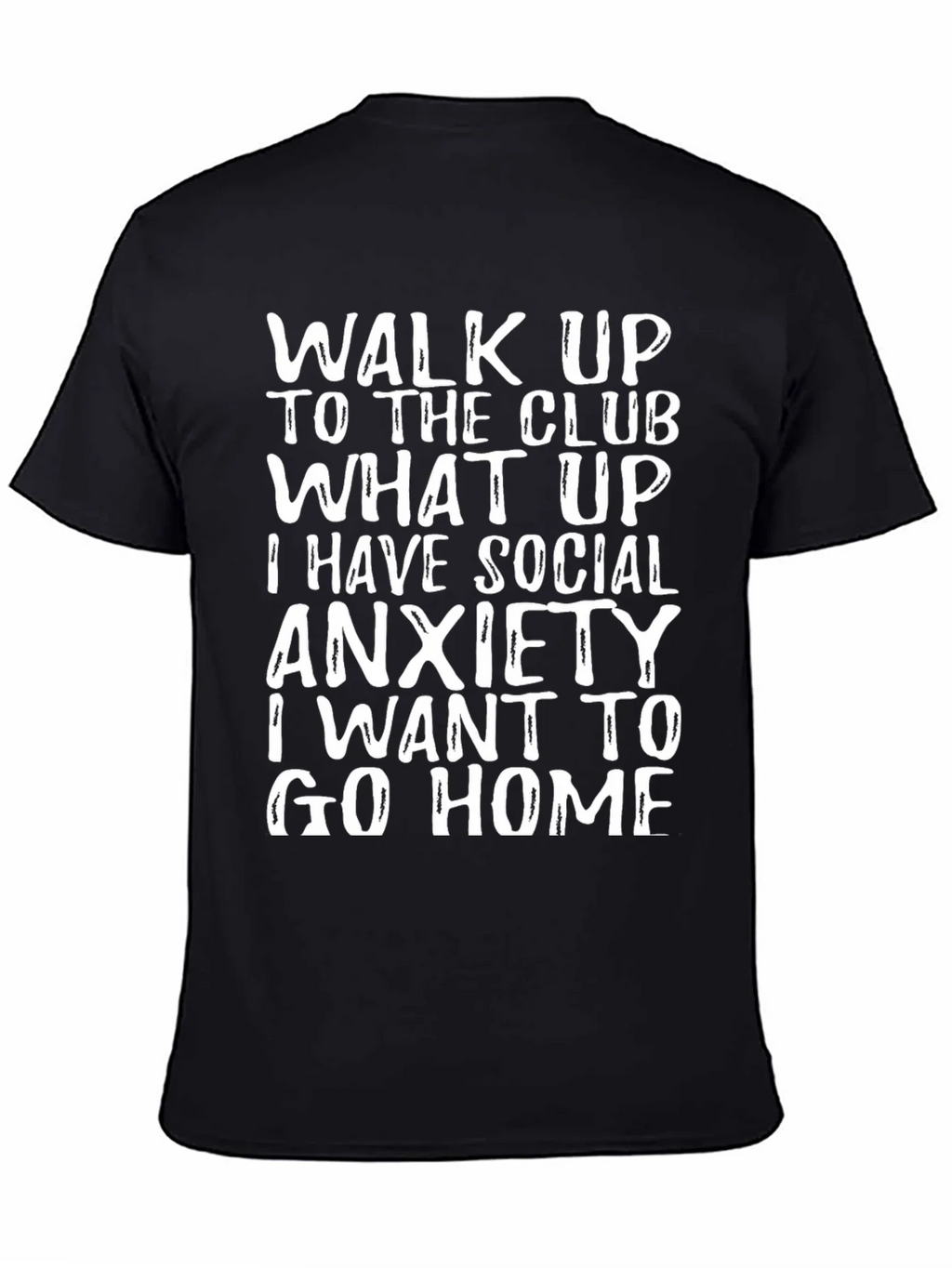 Social Anxiety T-Shirt - Funny Slogan Tee product image 4