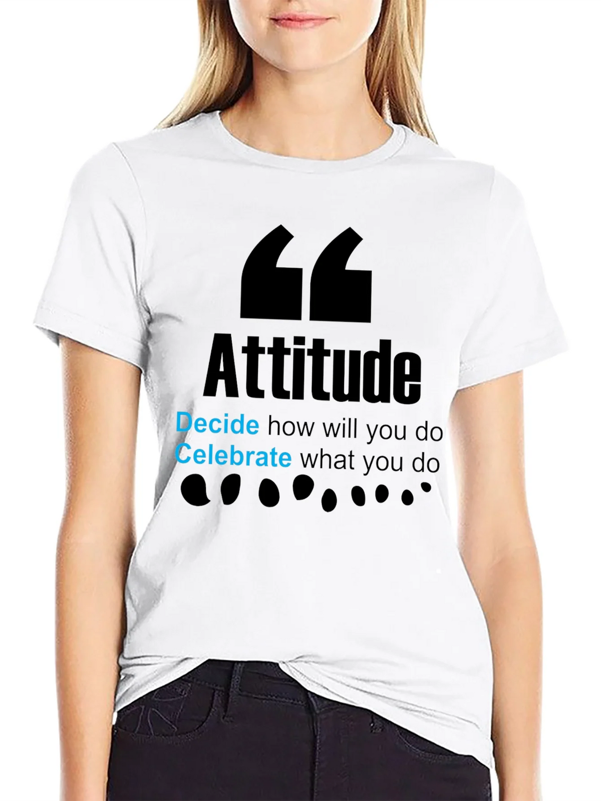 Attitude Graphic T-Shirt - Decide and Celebrate! product image 5