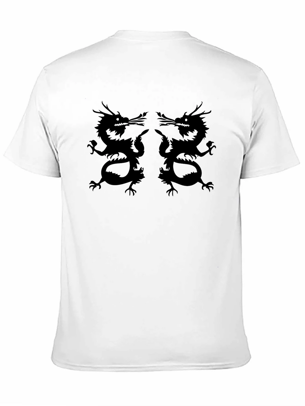 Dragon Graphic Print Tee - Black product image 5
