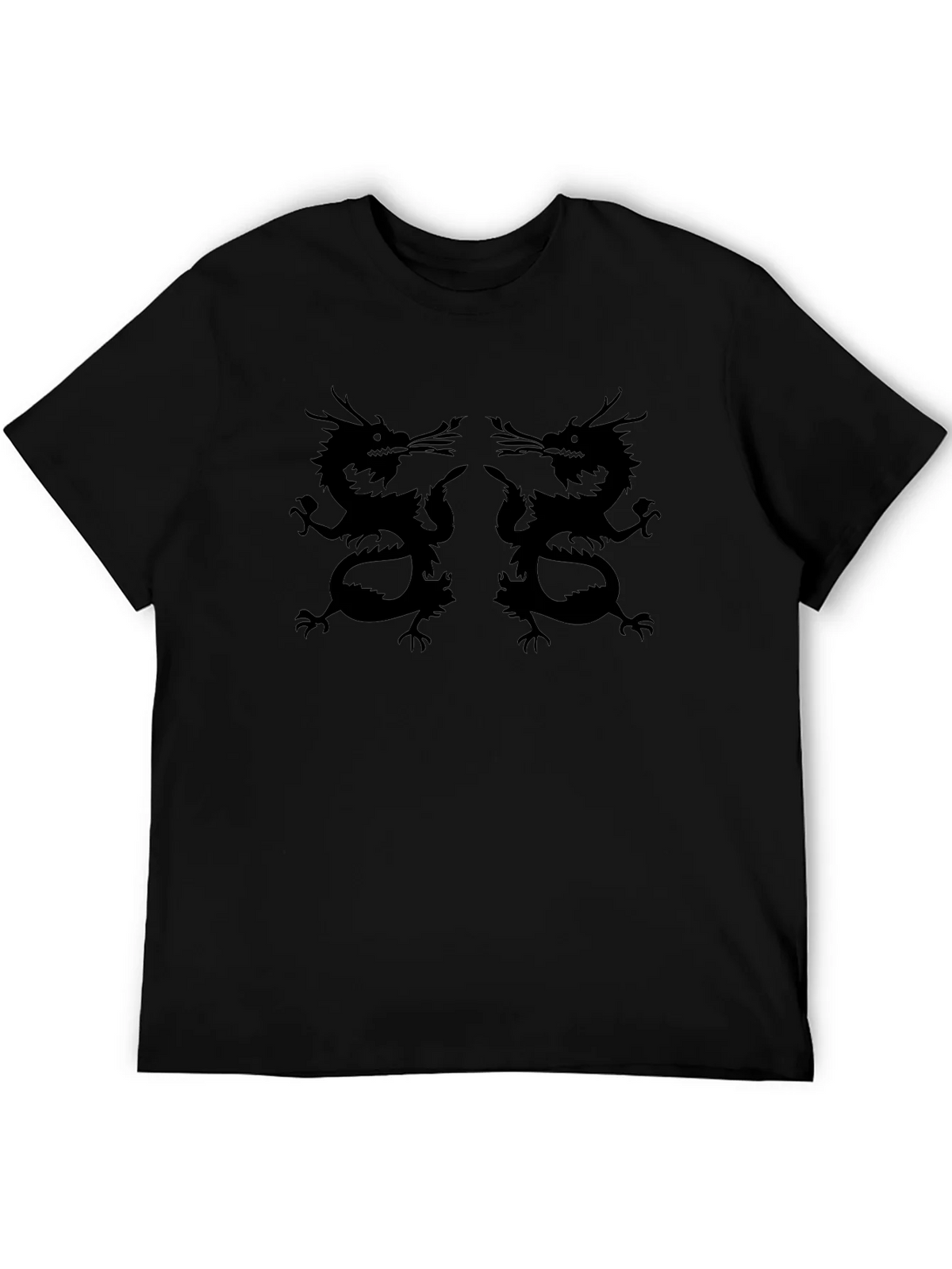 Dragon Graphic Print Tee - Black product image 2