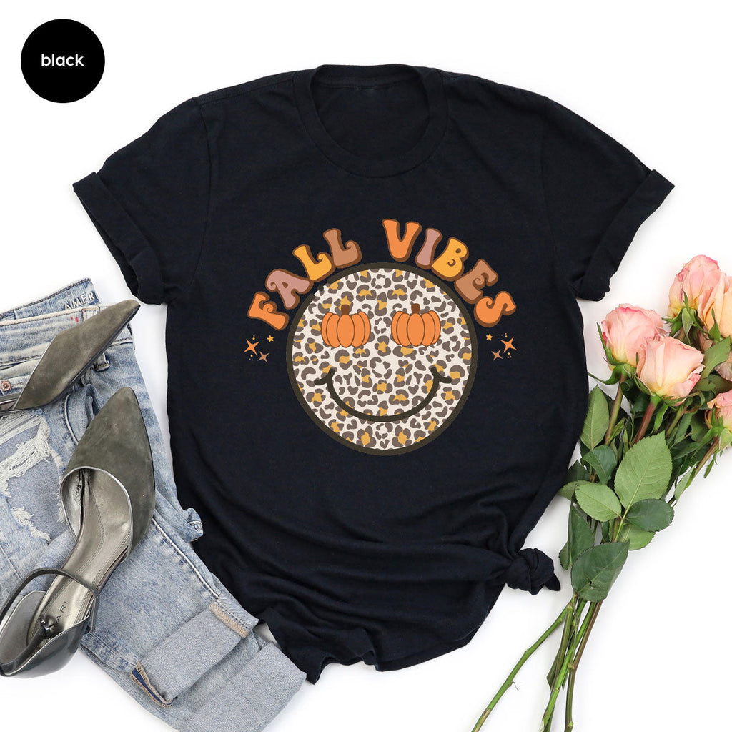 Fall Vibes Smile Shirt, 2022 T-Shirt, Funny Thanksgiving product image 32