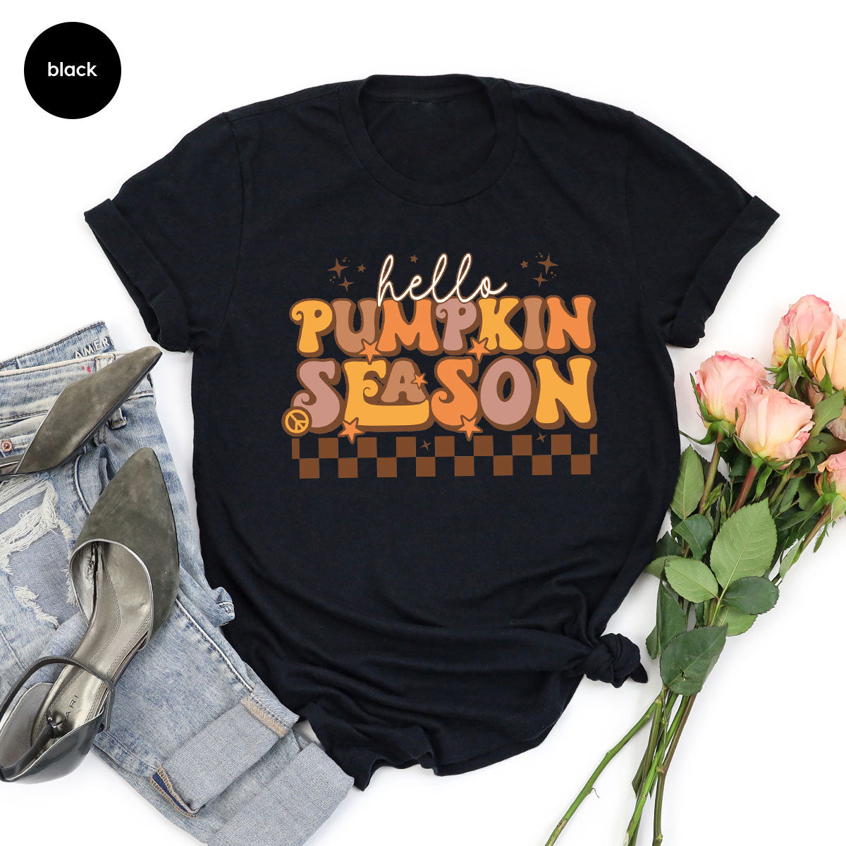 Pumpkin Season Shirt, Thanksgiving 2022 Design Tee product image 36