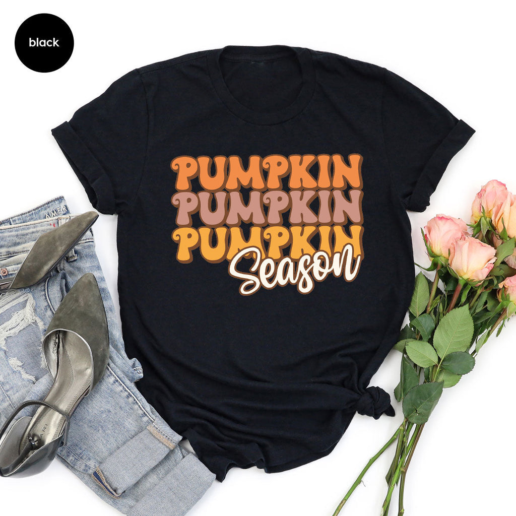 Fall Shirt, Pumpkin Season Thanksgiving 2022 T-Shirt, Cute product image 27