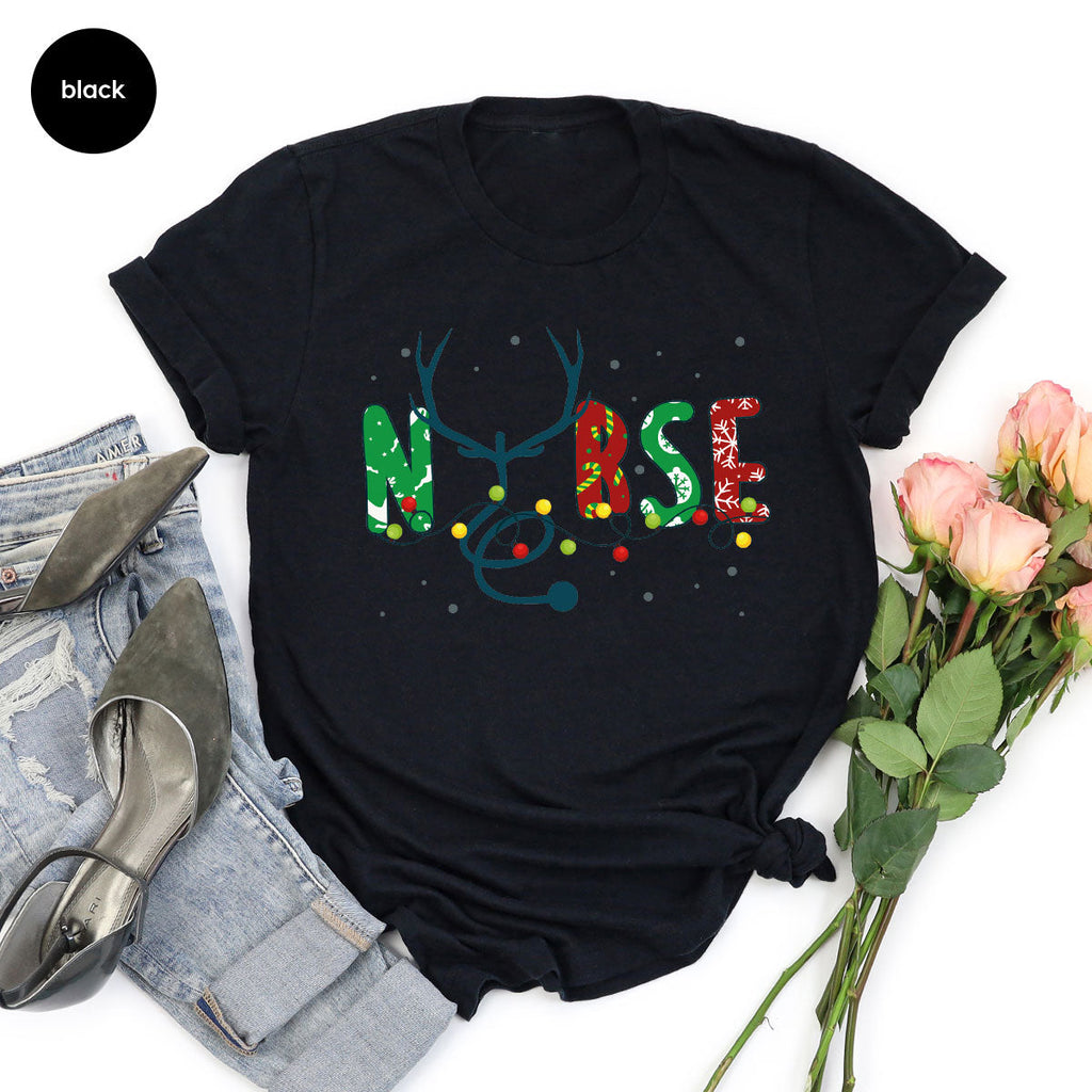 Christmas Nurse Shirt, Health Employee T-Shirt, Gift for product image 30
