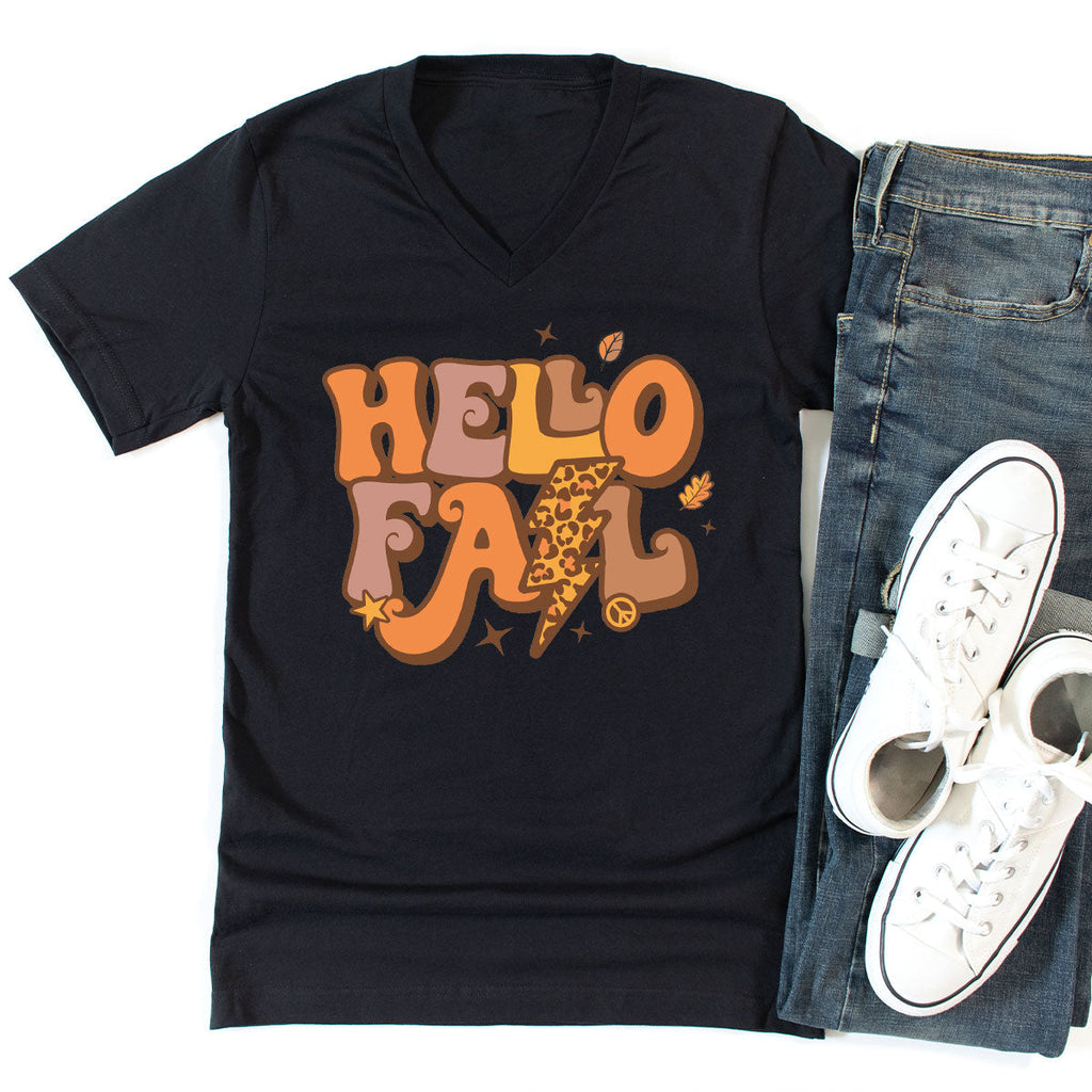 Hello Fall Shirt, Halloween T-Shirt, 2022 Hoodie, Long product image 41