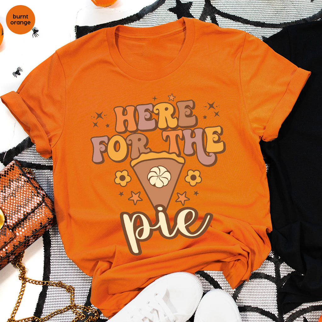 Here For The Pie Shirt, Funny Halloween Cute Hoodie and product image 42