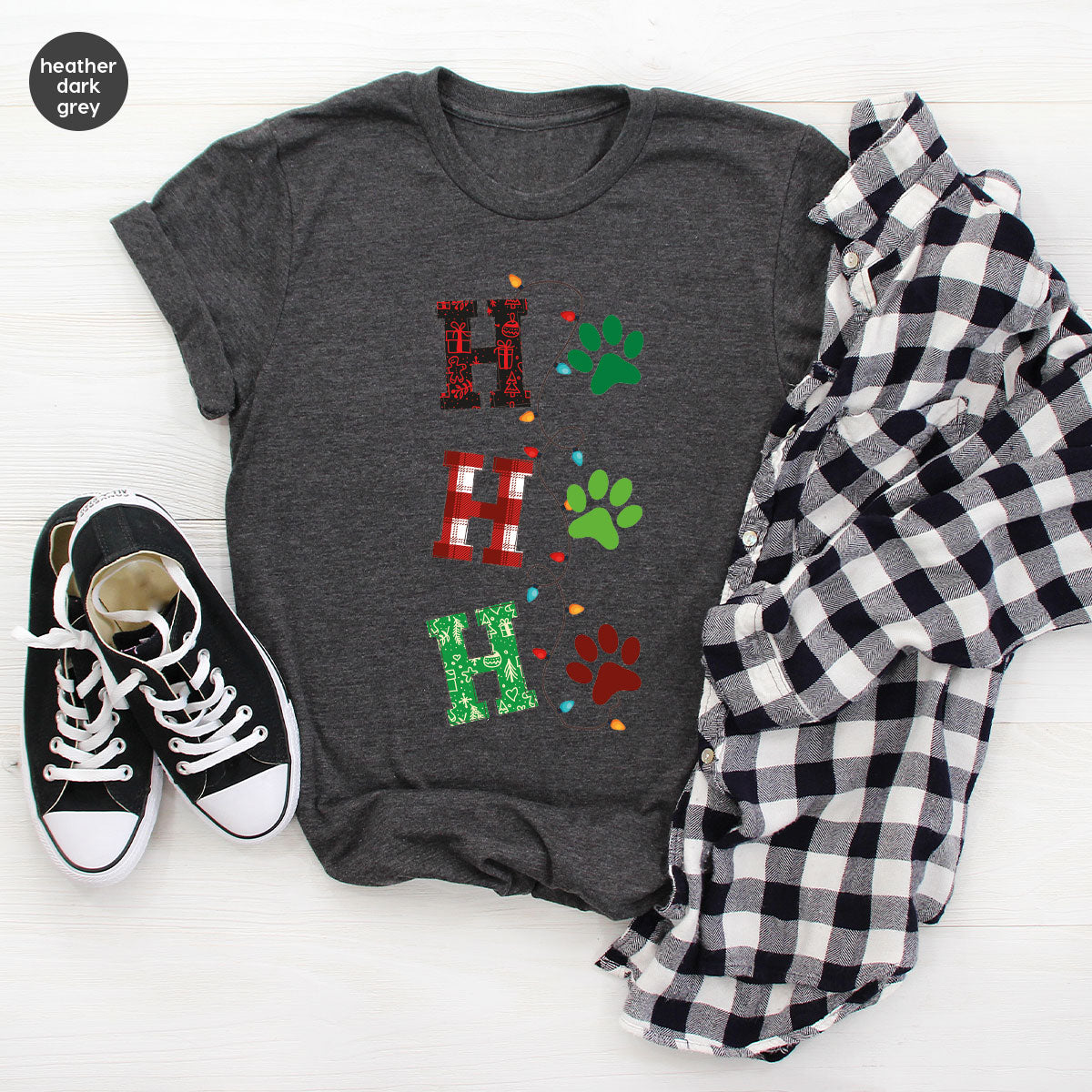 Christmas Cat Shirt, Santa Clause T-Shirt For Mom, Pet product image 44