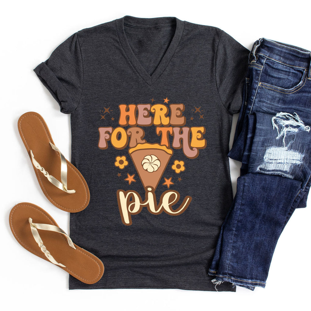 Here For The Pie Shirt, Funny Halloween Cute Hoodie and product image 45