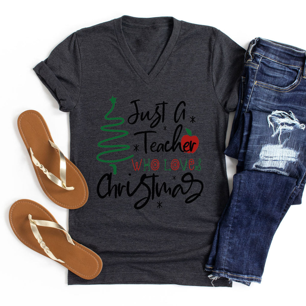 2023 Christmas Love Shirt, Just A Teach Who Loves Tee, Xmas product image 45