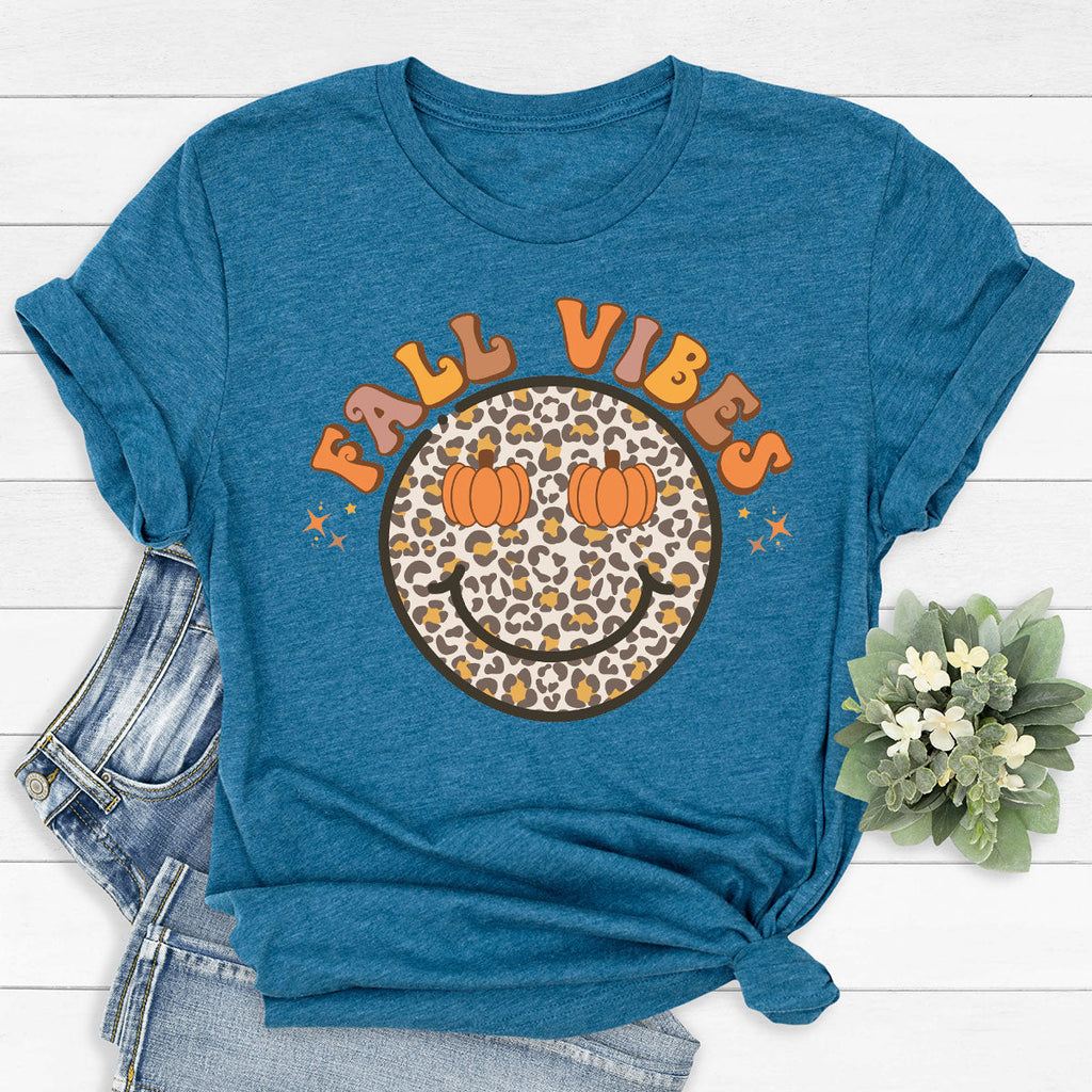 Fall Vibes Smile Shirt, 2022 T-Shirt, Funny Thanksgiving product image 38