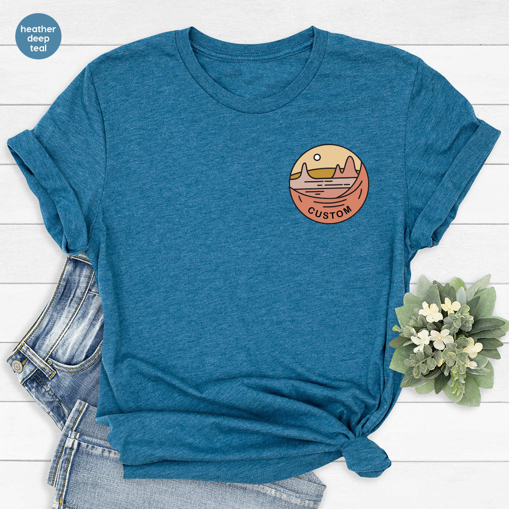 Customizable Pocket Tee for Husband, Galaxy Shirt, Geonosis product image 11