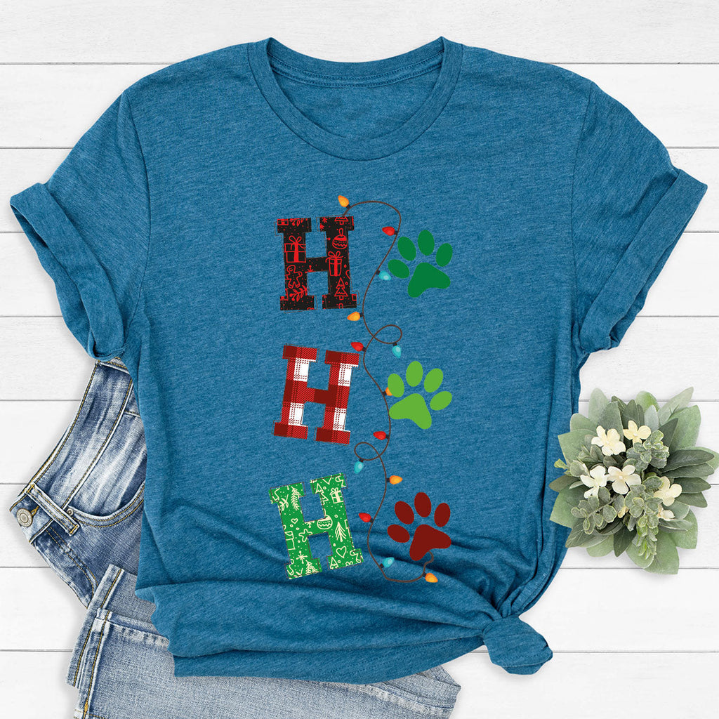 Christmas Cat Shirt, Santa Clause T-Shirt For Mom, Pet product image 46