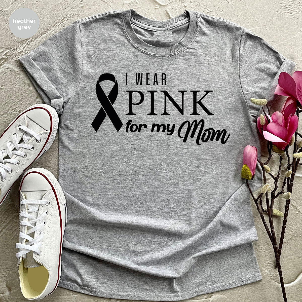 Long Sleeve Breast Cancer Survivor Shirt, Awereness Wear product image 37