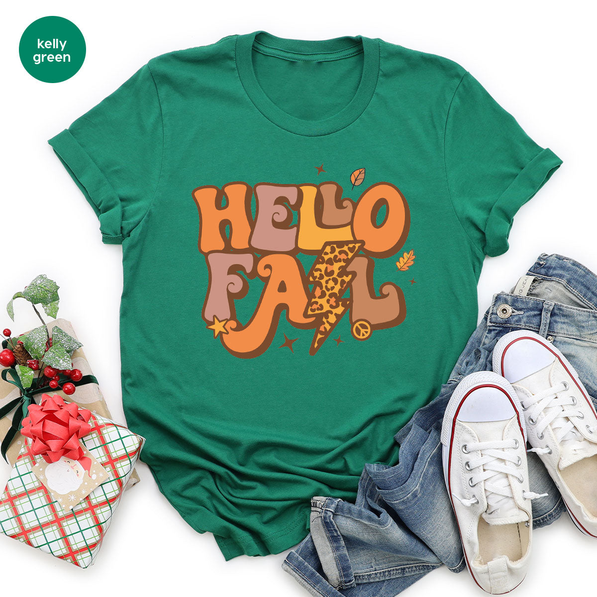 Hello Fall Shirt, Halloween T-Shirt, 2022 Hoodie, Long product image 49