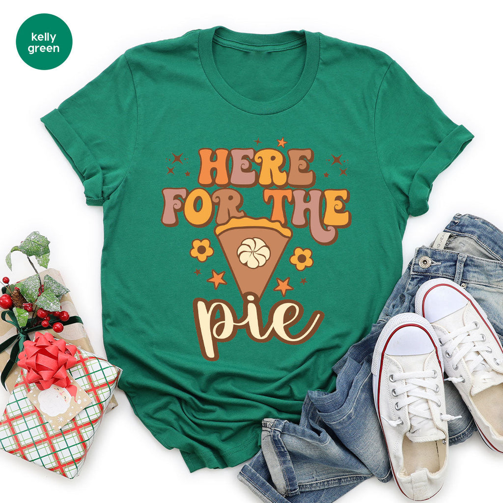 Here For The Pie Shirt, Funny Halloween Cute Hoodie and product image 49