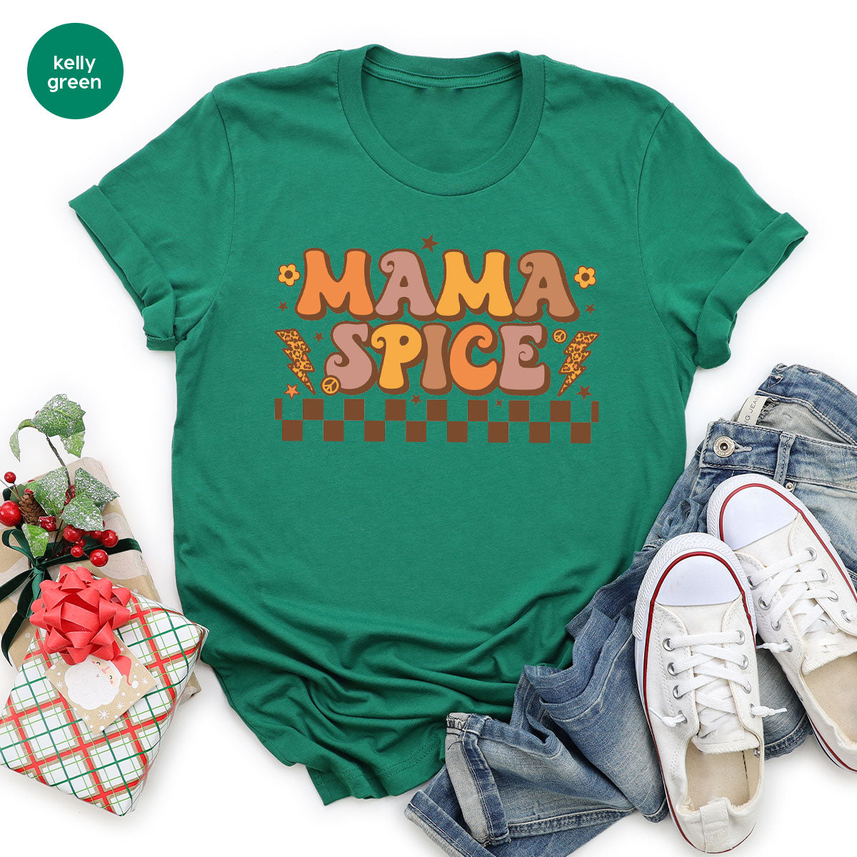 Thanksgiving Mama Shirt, Spice T-Shirt, Family Matching product image 12