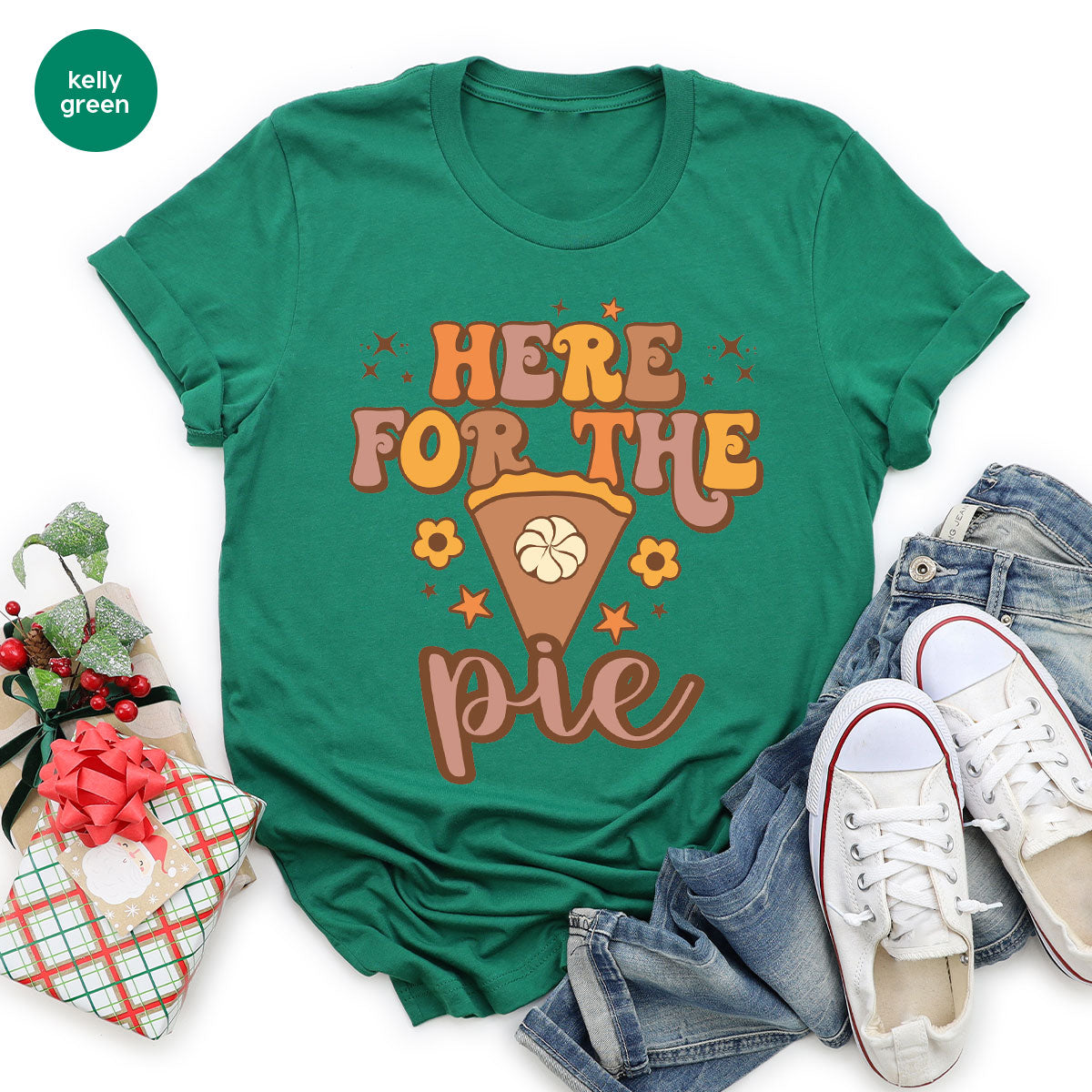 Thanksgiving Pie T-Shirt, Gift For Family, Desing Tee product image 36