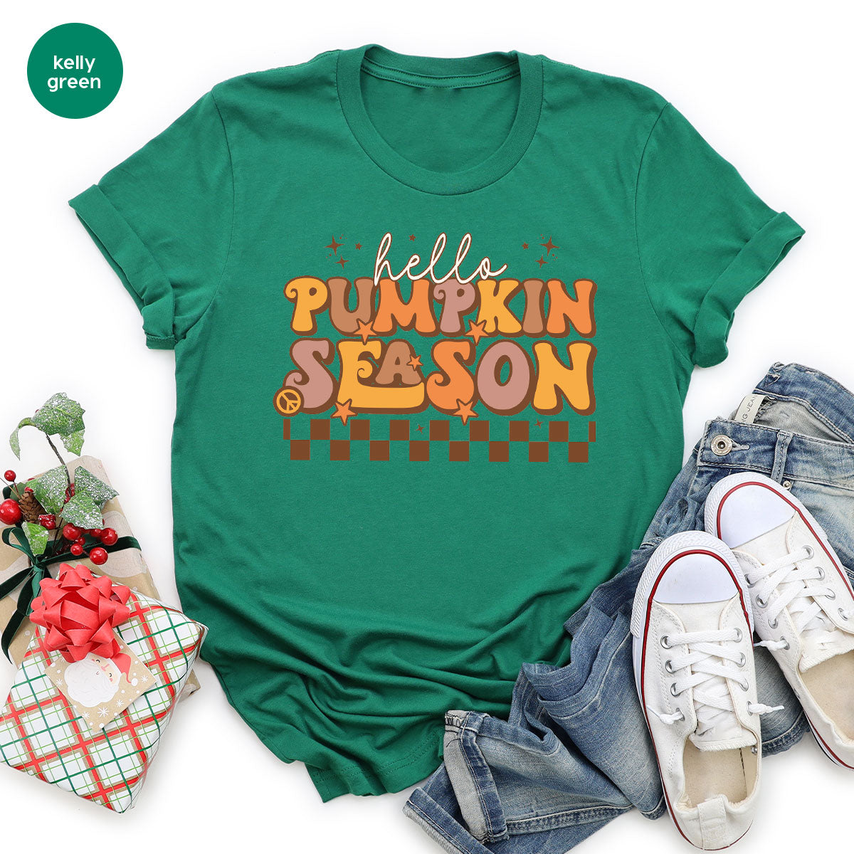 Pumpkin Season Shirt, Thanksgiving 2022 Design Tee product image 45
