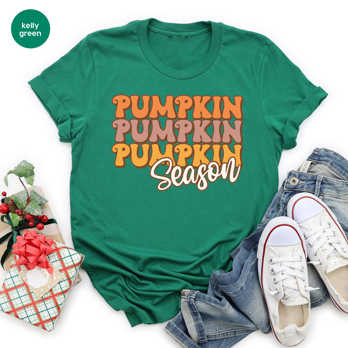 Fall Shirt, Pumpkin Season Thanksgiving 2022 T-Shirt, Cute product image 35