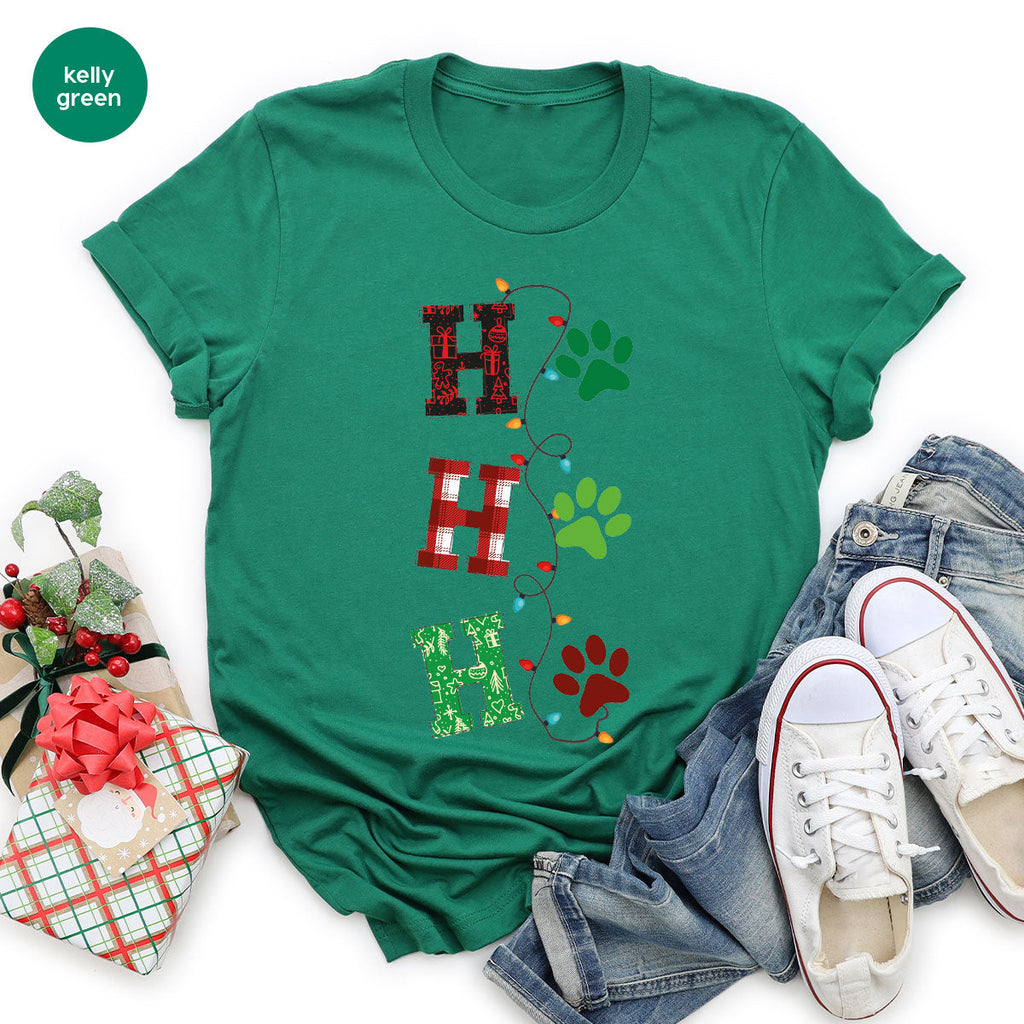 Christmas Cat Shirt, Santa Clause T-Shirt For Mom, Pet product image 49