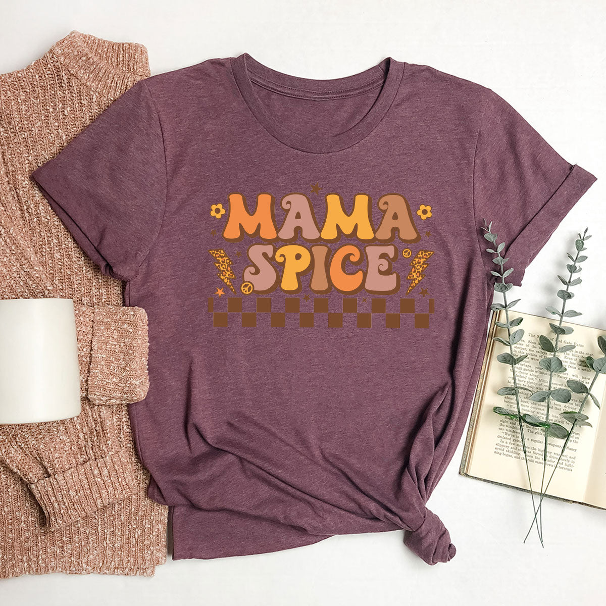 Thanksgiving Mama Shirt, Spice T-Shirt, Family Matching product image 13
