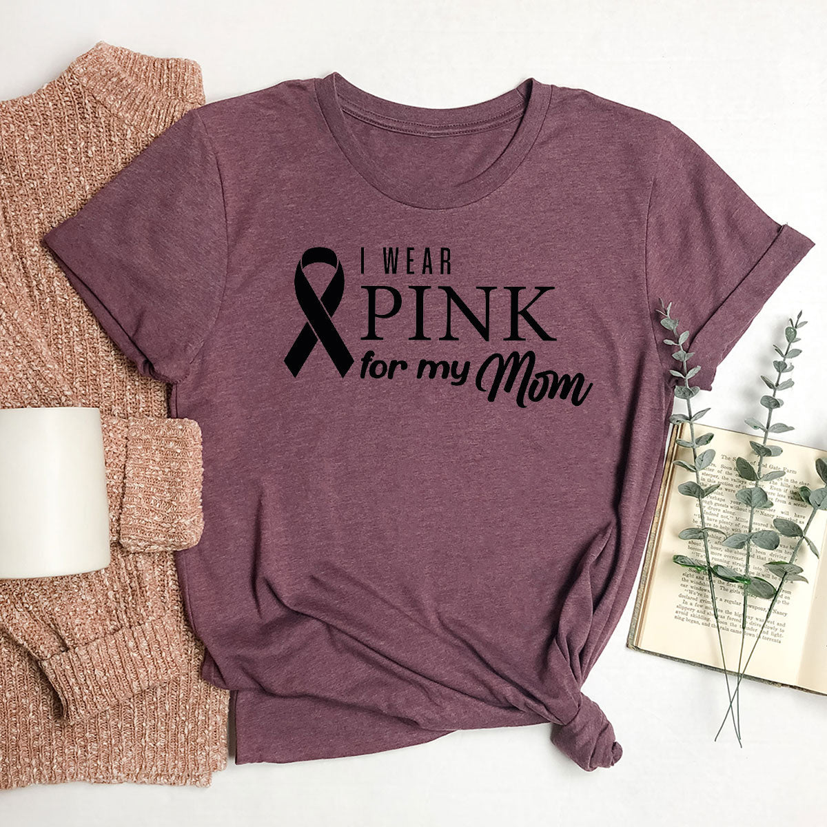 Long Sleeve Breast Cancer Survivor Shirt, Awereness Wear product image 40