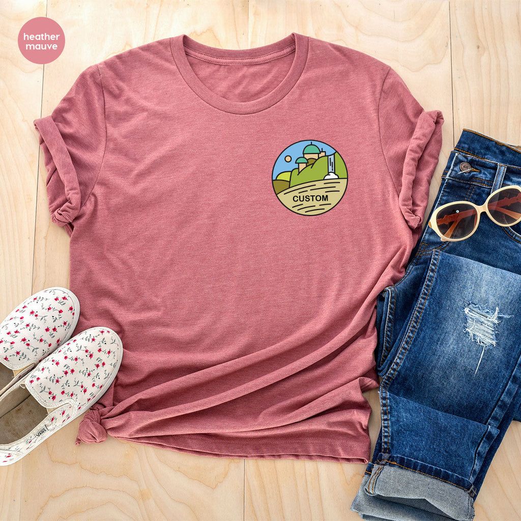 Customizable Planet Shirts, Custom Pocket Galaxy Tees product image 13