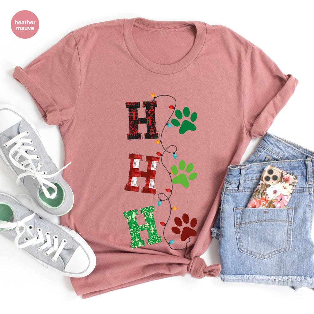 Christmas Cat Shirt, Santa Clause T-Shirt For Mom, Pet product image 51