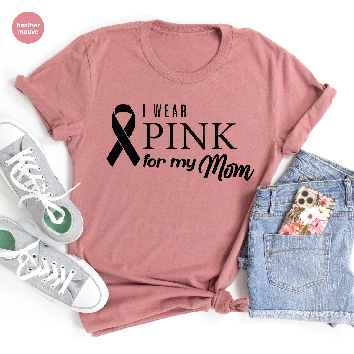 Long Sleeve Breast Cancer Survivor Shirt, Awereness Wear product image 41