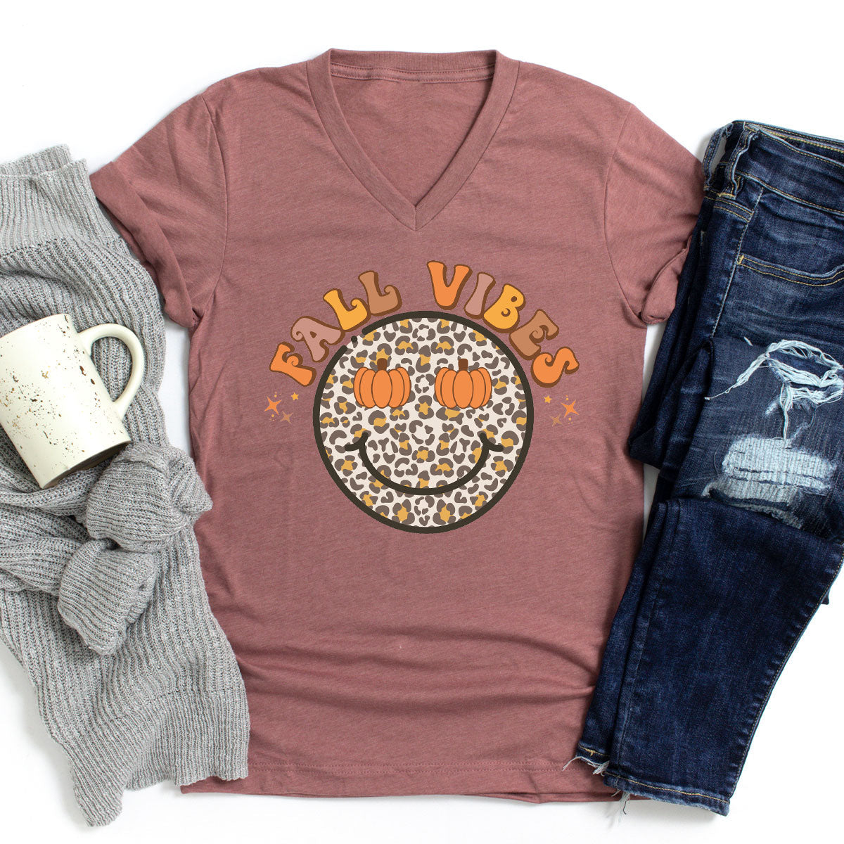 Fall Vibes Smile Shirt, 2022 T-Shirt, Funny Thanksgiving product image 44