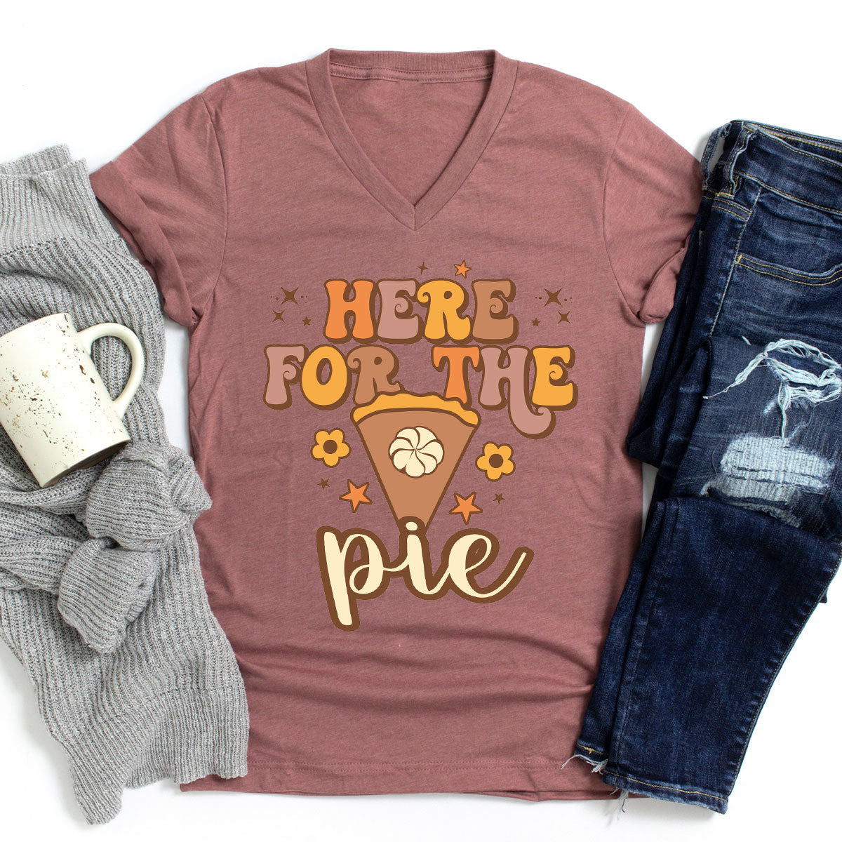 Here For The Pie Shirt, Funny Halloween Cute Hoodie and product image 52