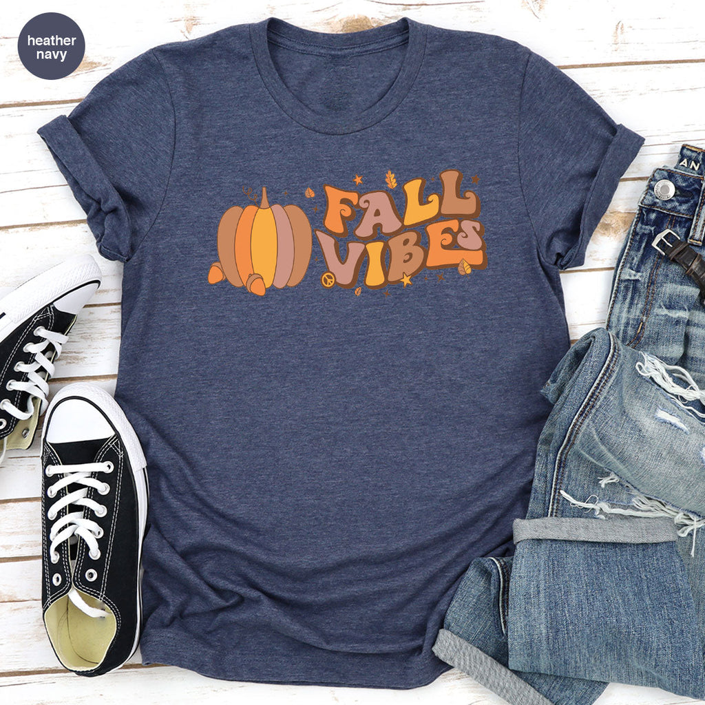 Fall Vibes Shirt, Thanksgiving 2022 T-Shirt, Tee product image 42